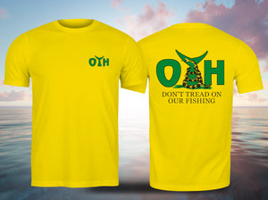 Don't Tread on our Fishing O.T.H. Short Sleeve Cotton Tee