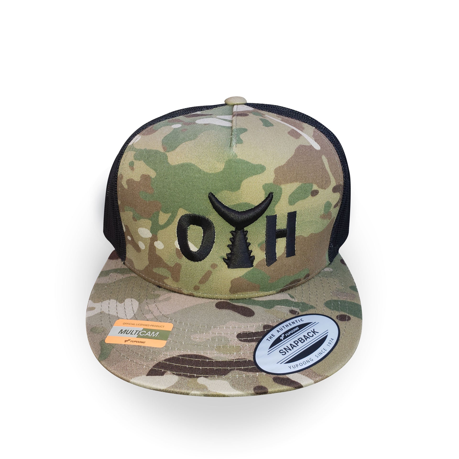 O.T.H. Camo Tail Trucker Hat Fitted