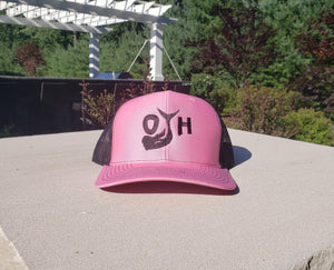 O.T.H. Mermaid Crew Trucker Hat - Pink / Black
