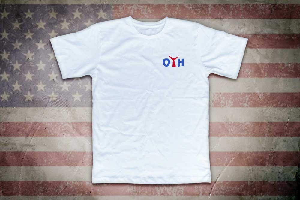 O.T.H. Flag Short Sleeve Cotton Tee