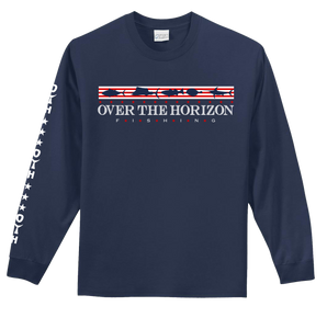 Navy Blue Freedom O.T.H. Athletic Long Sleeve Performance