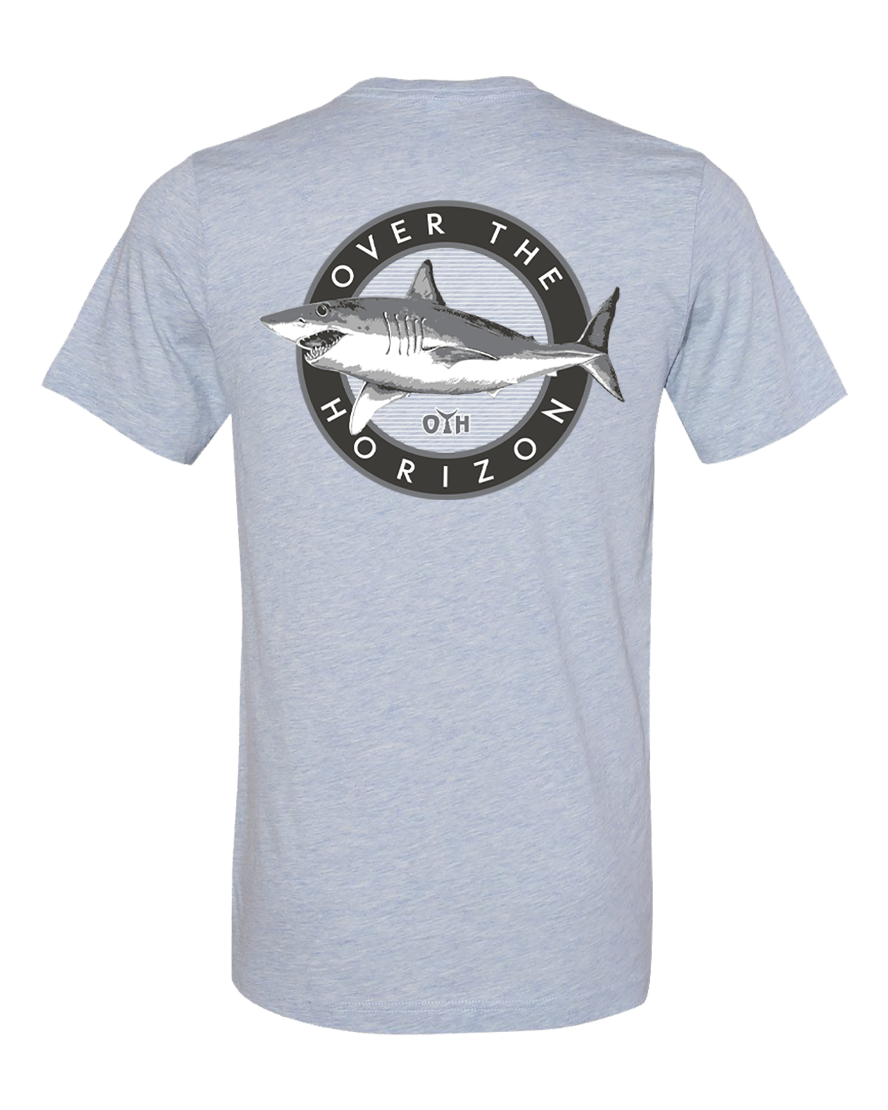 O.T.H. Trophy series "Mako shark" t-shirt heather navy